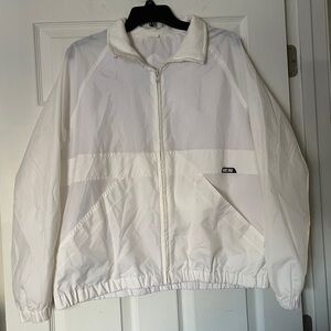 Vintage Pacific Trail Ivory Windbreaker Jacket, Size Men’s XL